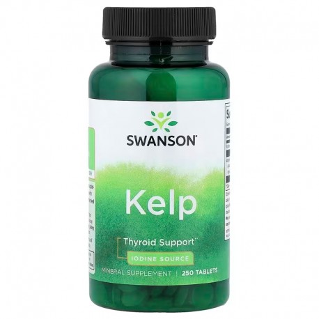 Kelp, Swanson, 250 таблеток