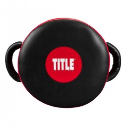 Макивара круглая TITLE Boxing Wrap-Around Stationary Punch Shield Black/Red