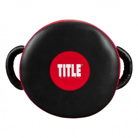 Макивара круглая TITLE Boxing Wrap-Around Stationary Punch Shield Black/Red