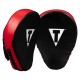 Лапы боксерские TITLE Classic Charge Punch Mitts Black/Red