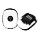 Лапы боксерские TITLE Boxing Cobra Leather Punch Mitts Black/White
