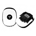 Лапы боксерские TITLE Boxing Cobra Leather Punch Mitts Black/White
