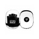 Лапы боксерские TITLE Boxing Cobra Leather Punch Mitts Black/White