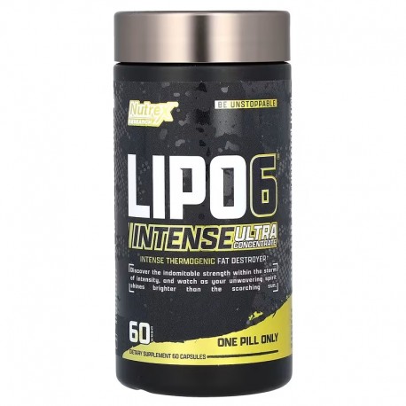 Lipo-6 Black Intense, Nutrex Research, 60 капсул