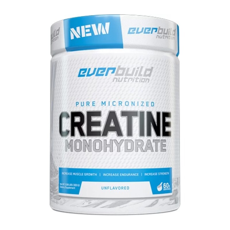 Creatine Monohydrate, Everbuild, 300 г