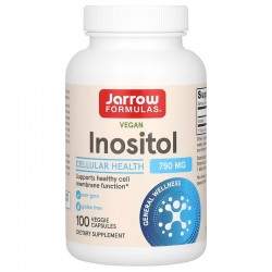 Inositol, Jarrow Formulas, 750 мг, 100 капсул